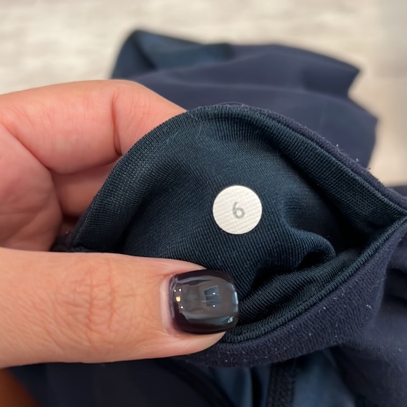 Lululemon Athletica Wunder Under Sashiko Inkwel Camo Patch Leggings Women’s Sz 6 - Picture 6 of 12